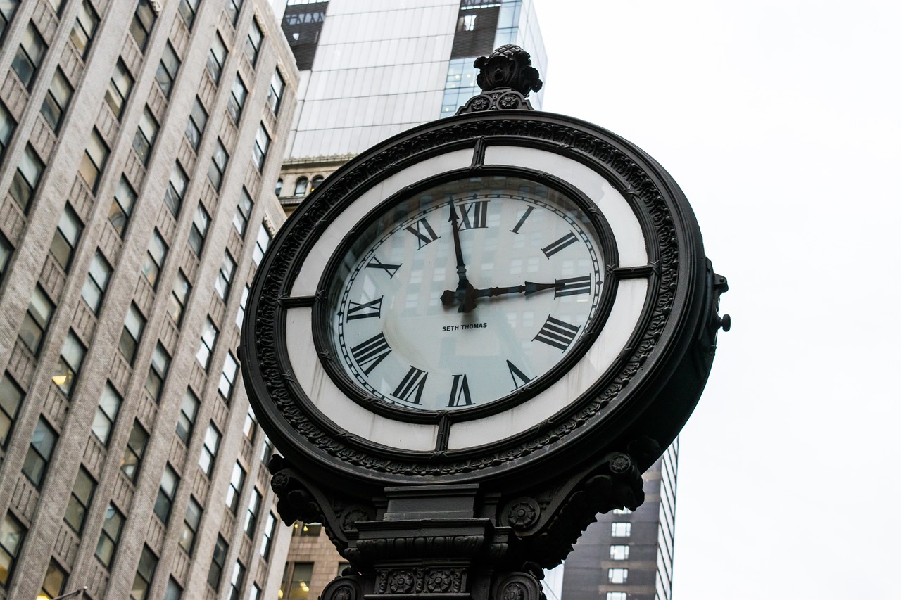 clock watch nyc free photo