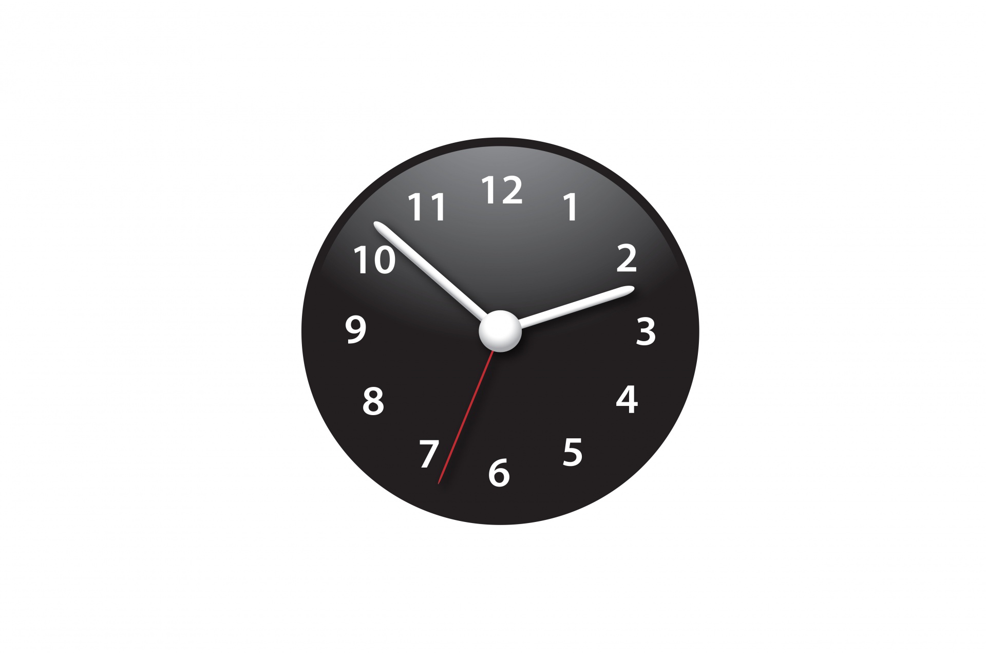 clock hour isolated free photo