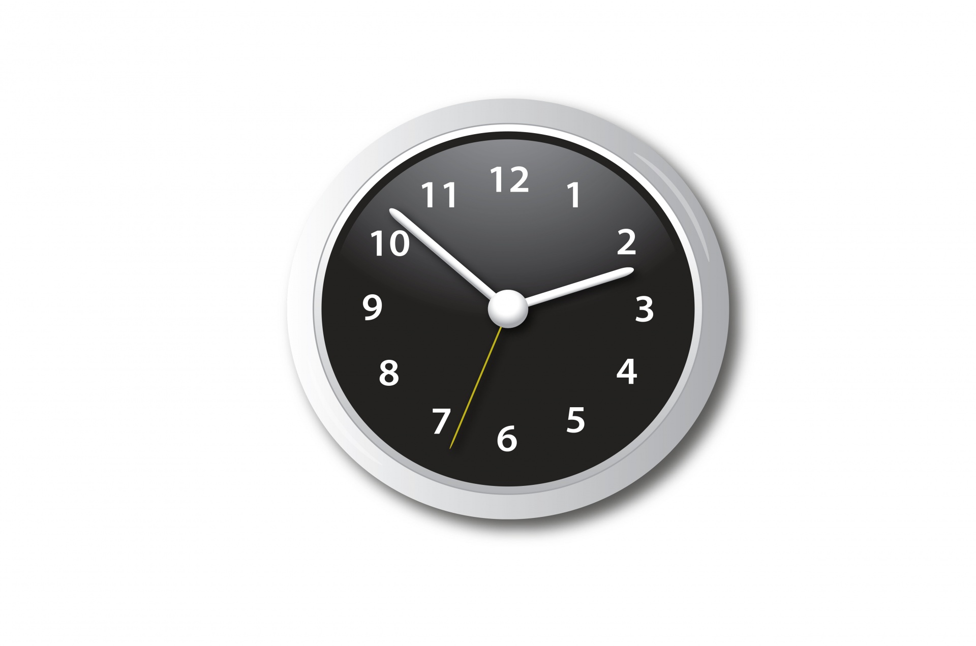 clock hour isolated free photo