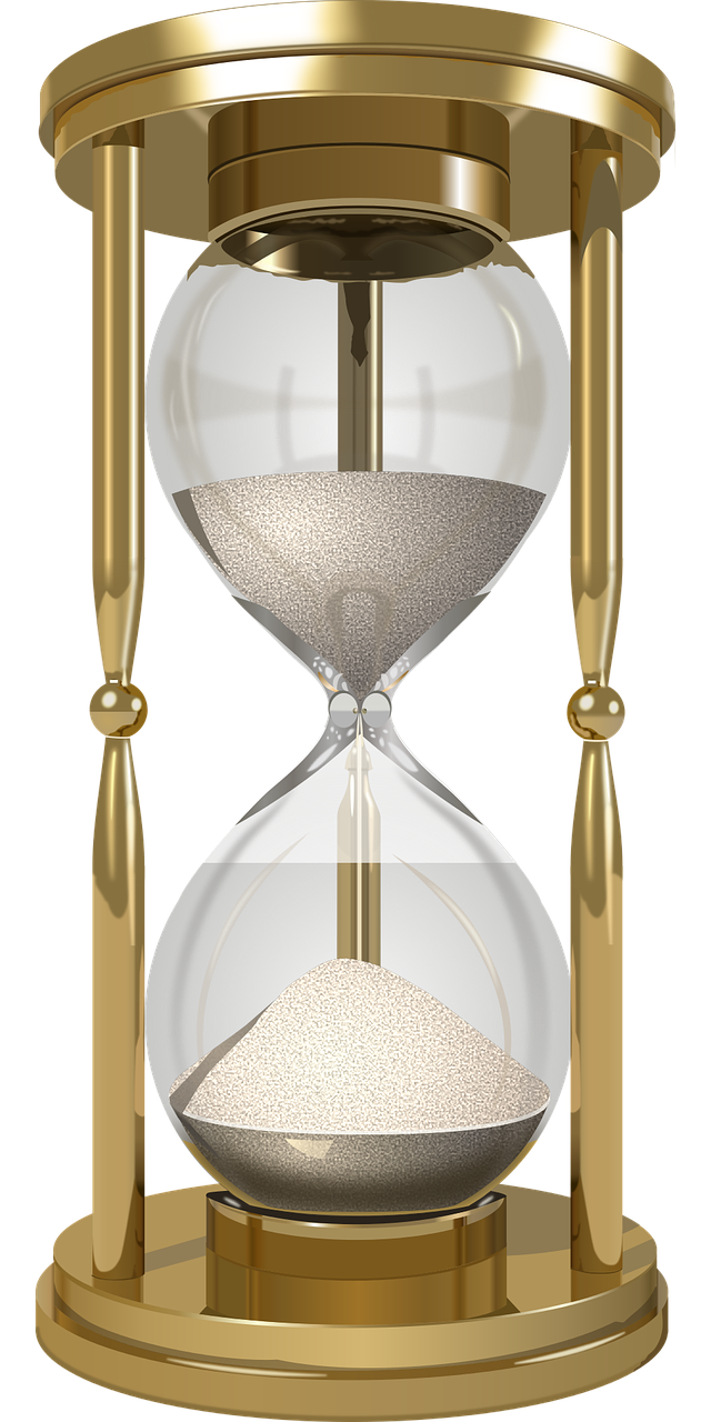 clock hourglass time free photo