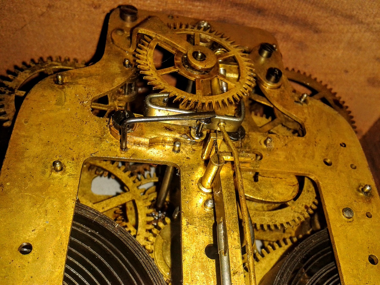 clock steampunk mechanism free photo