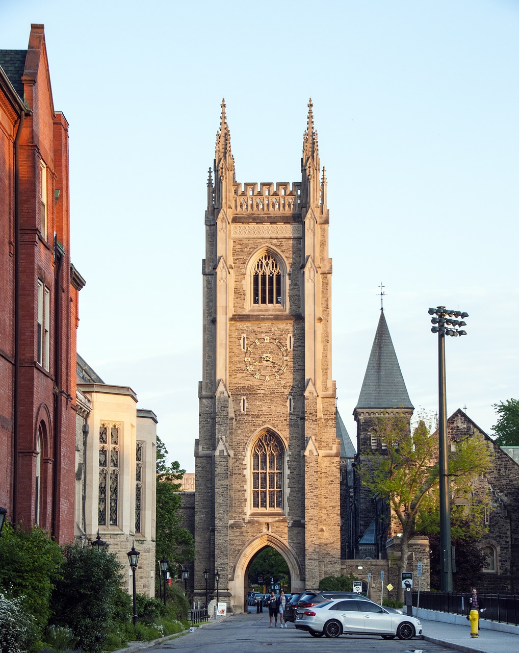 clock tower university free photo