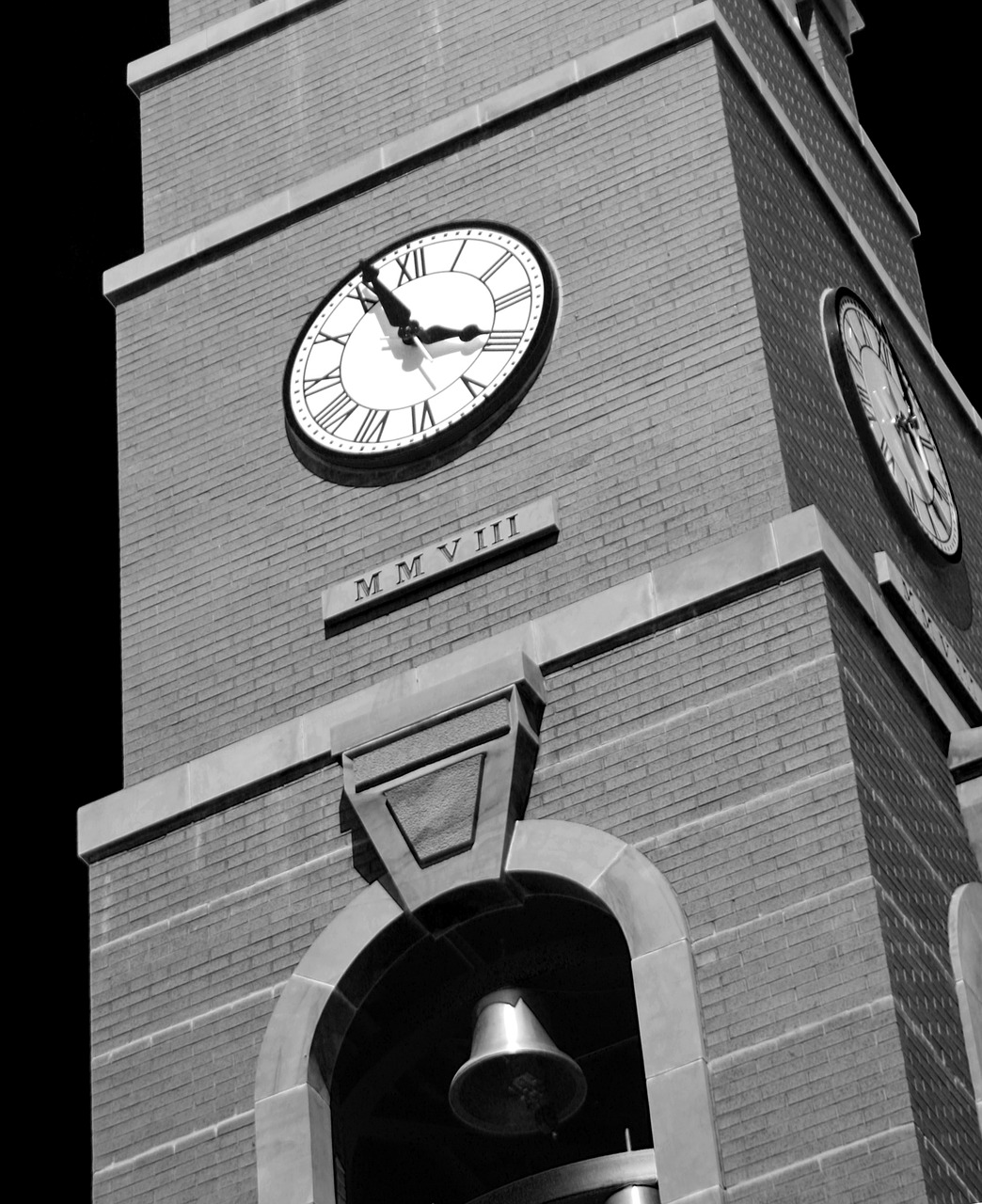 clock black and white b w free photo