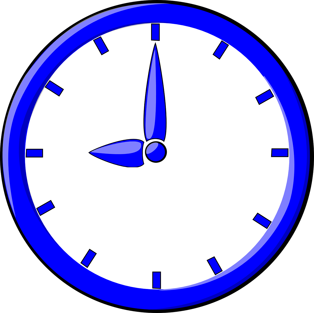 clock showing nine free photo
