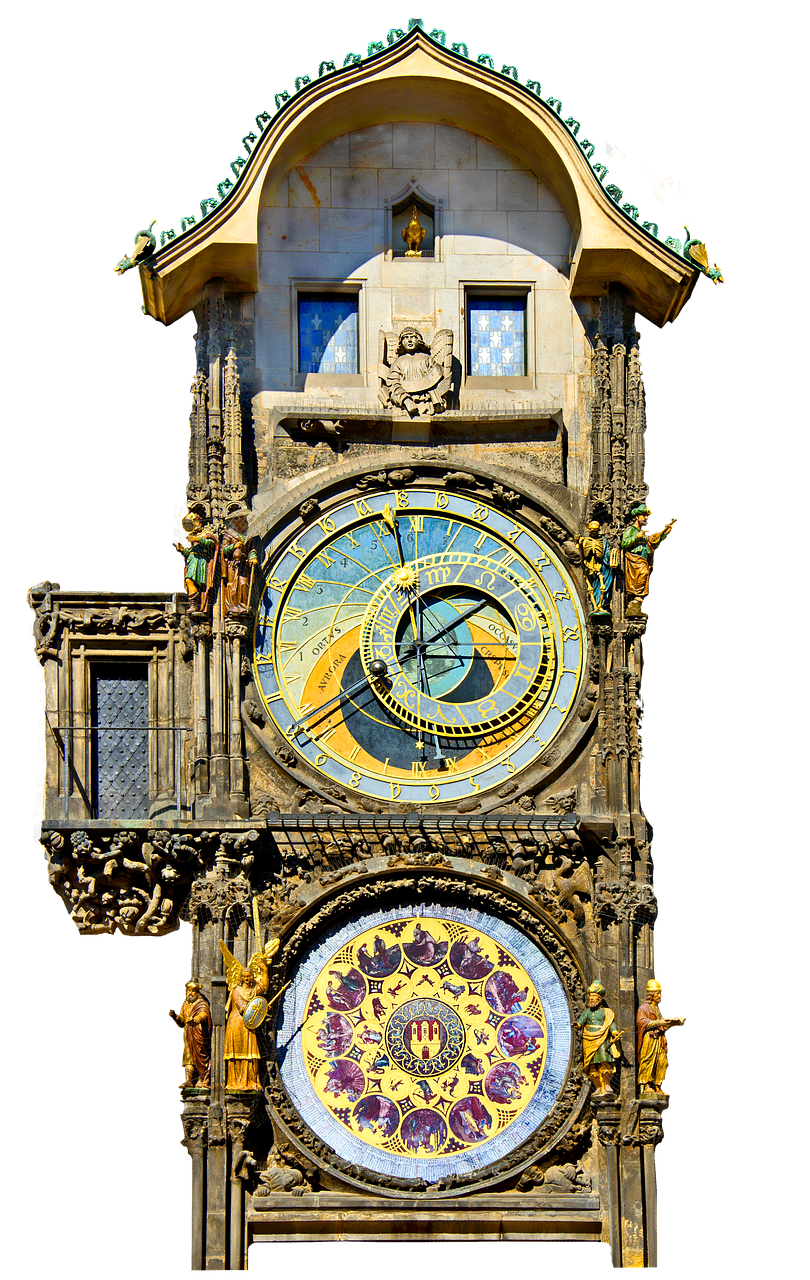 clock prague astronomical clock free photo