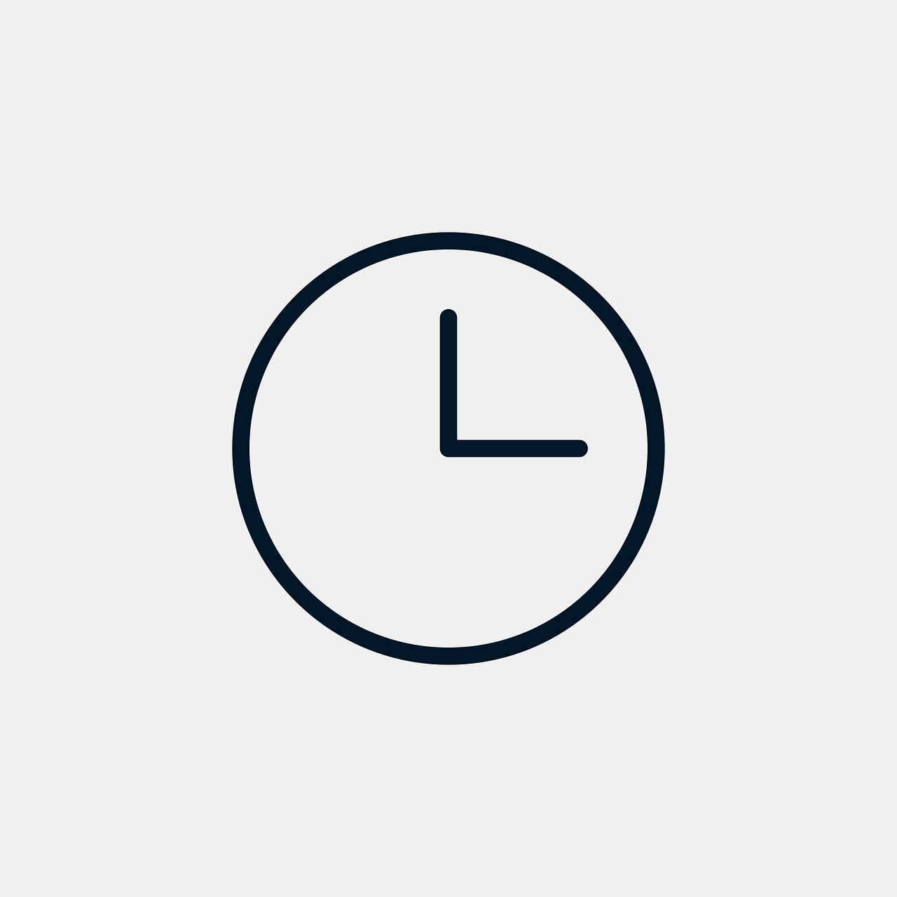 clock time icon free photo