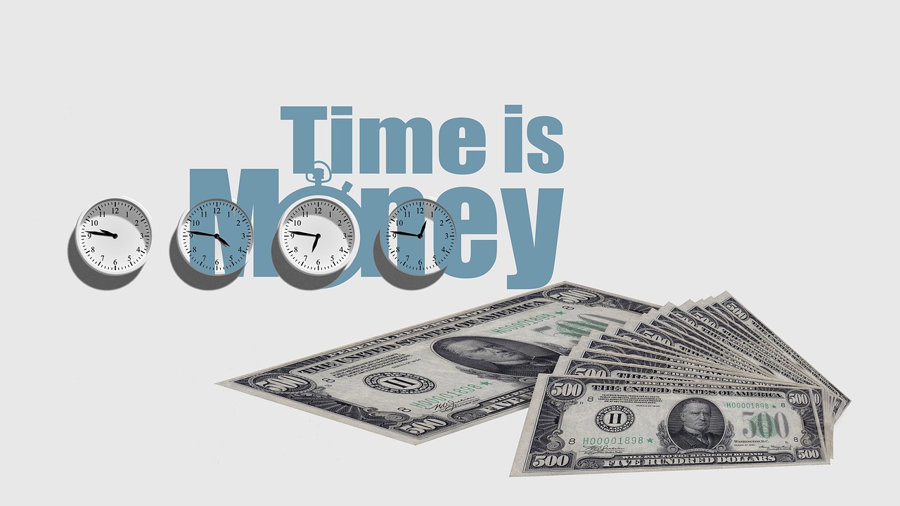 clock  time  money free photo