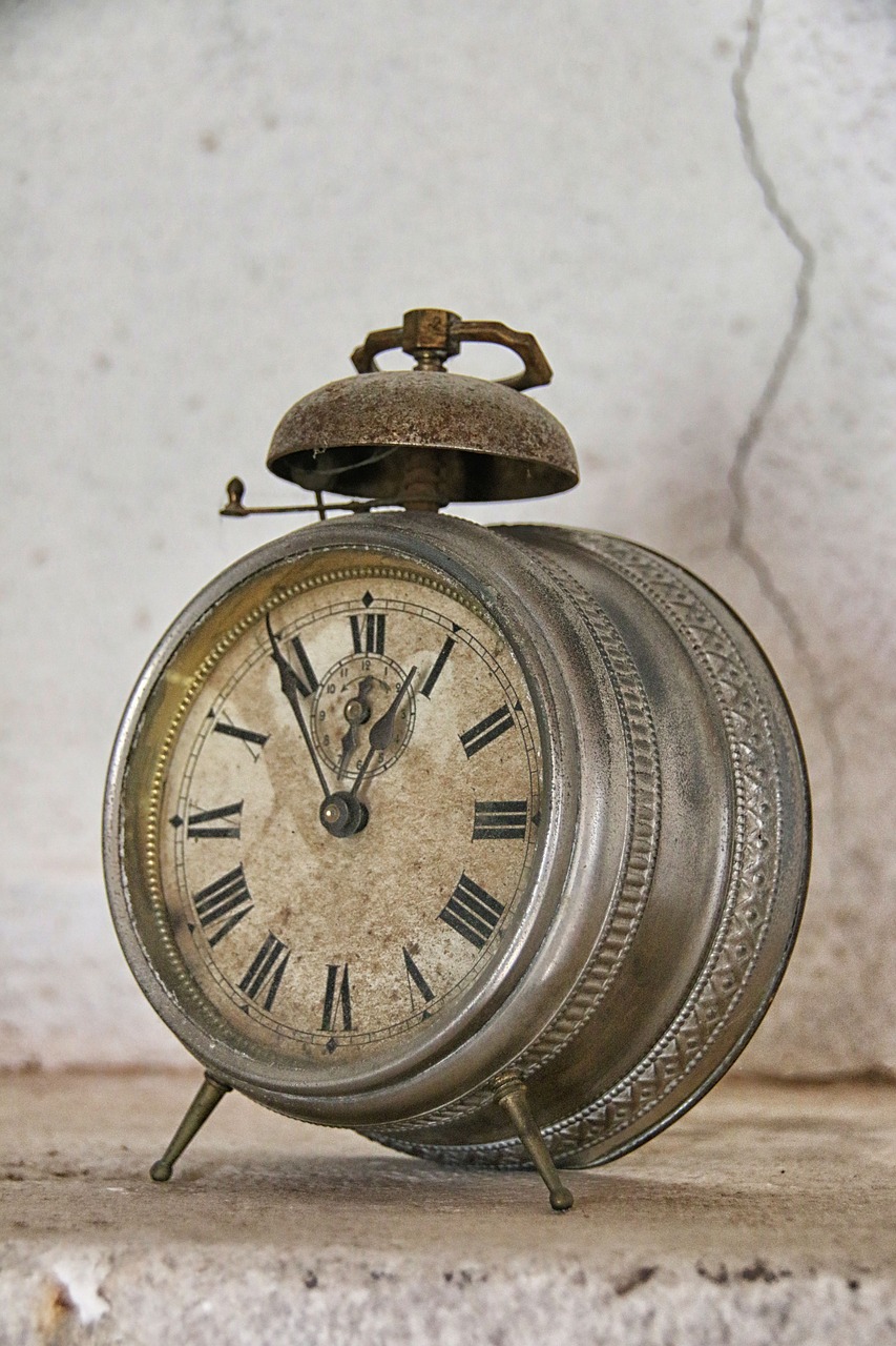 clock  vintage  alarm free photo