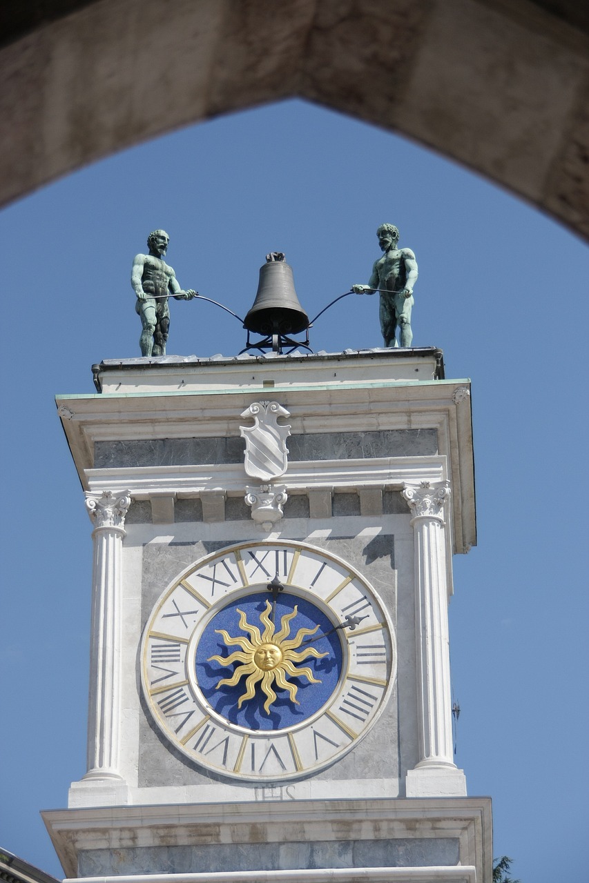 clock  tower  udine free photo