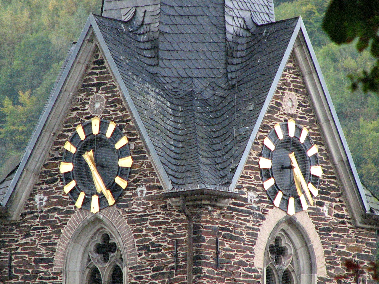 clock church clock time free photo