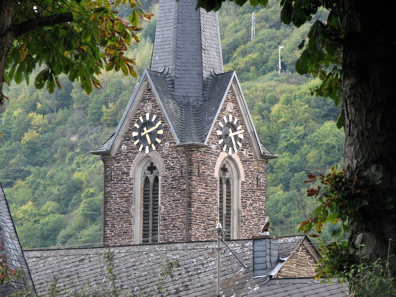 clock church clock time free photo