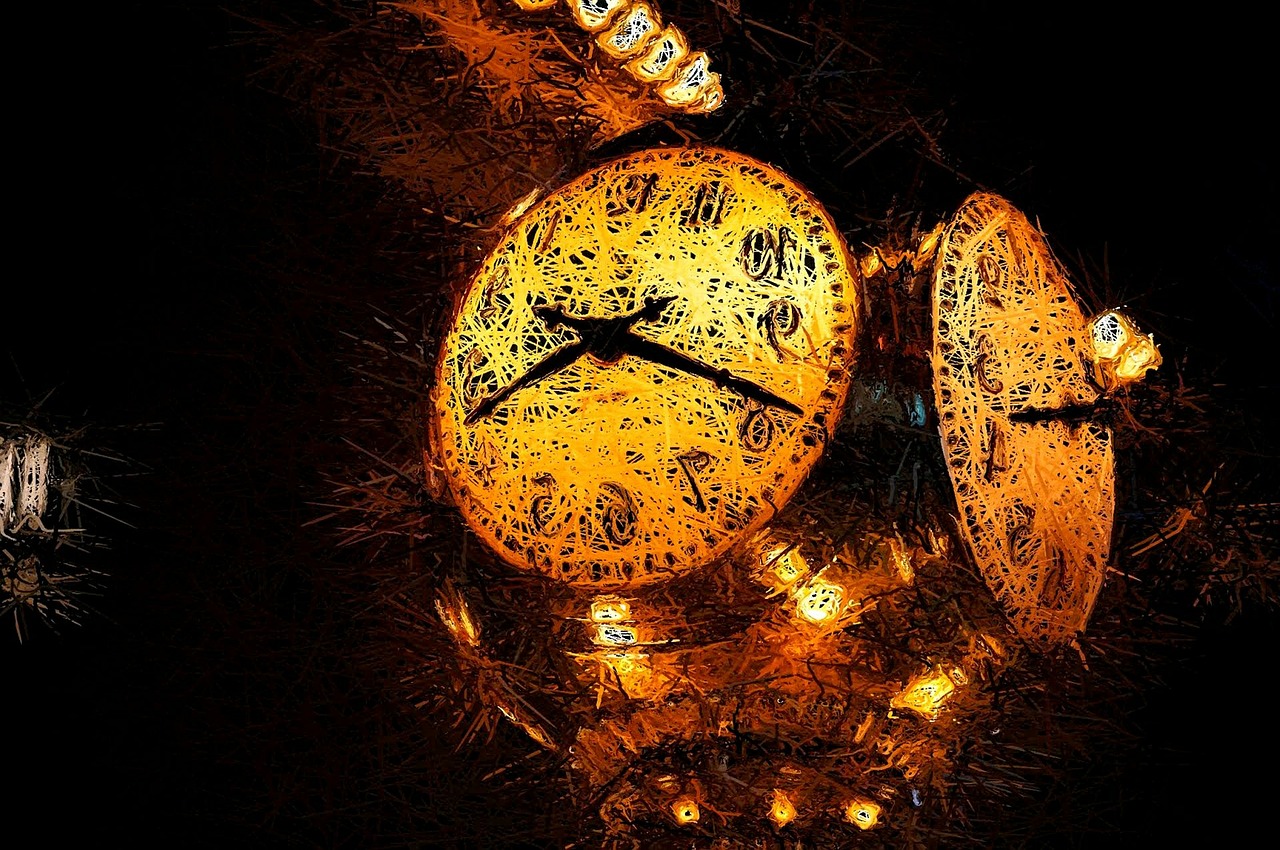 clock clock art watch free photo