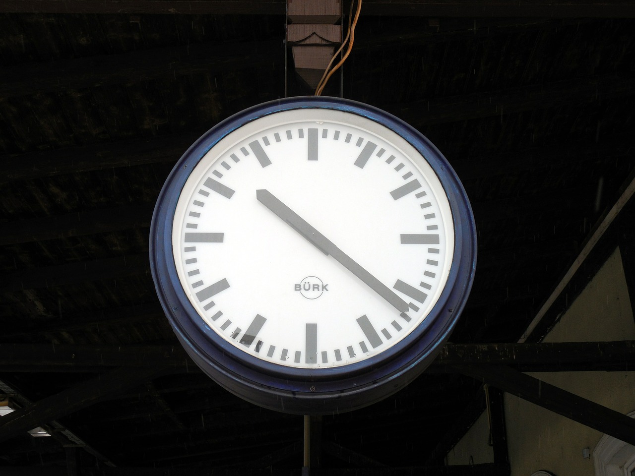 clock railway station station clock free photo