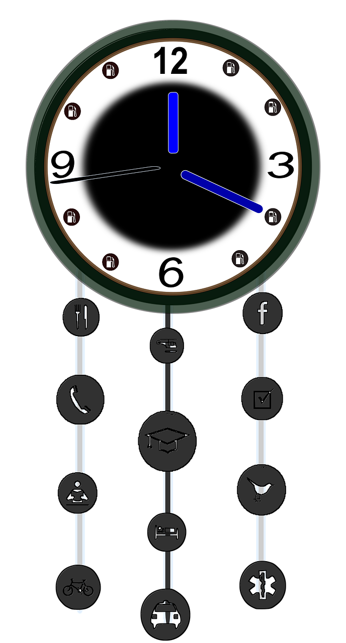 clock time minute free photo
