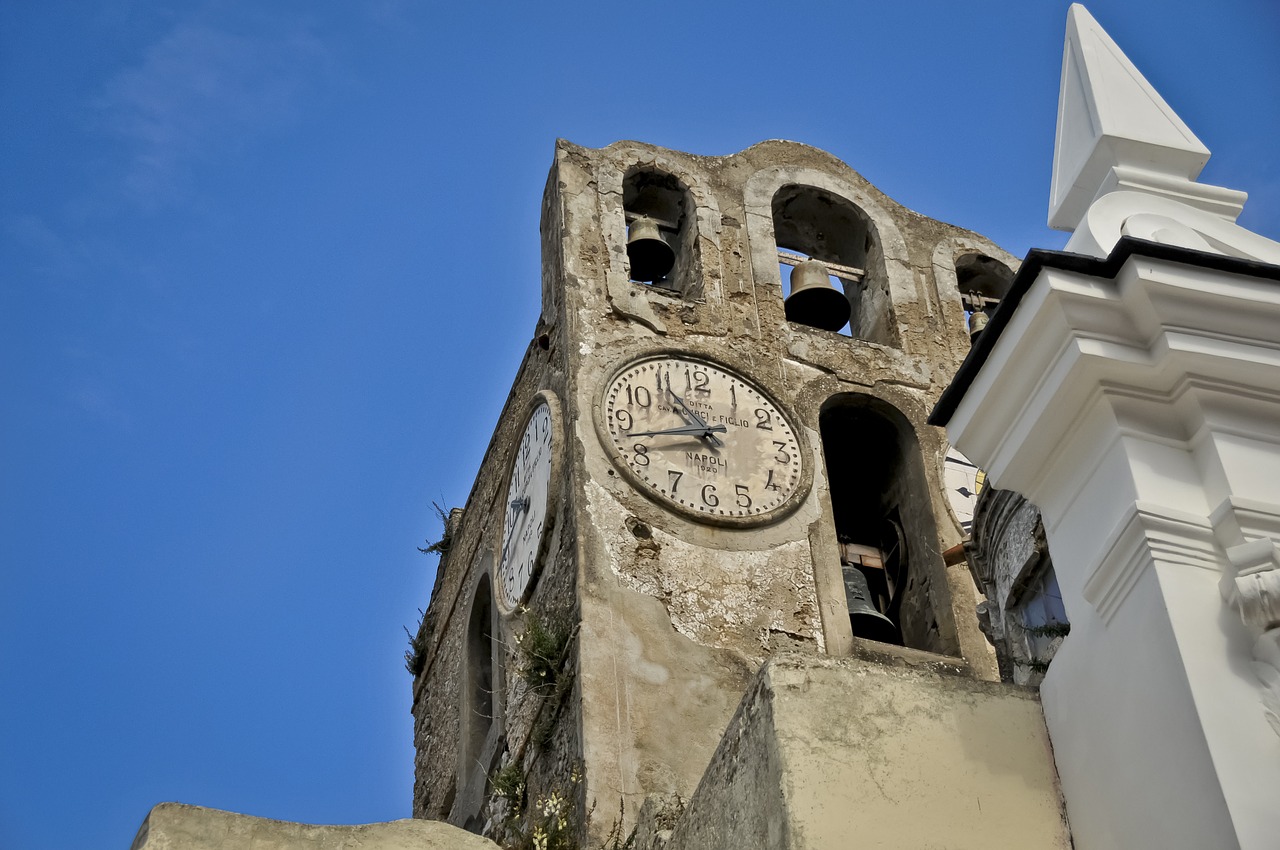 clock capri naples free photo