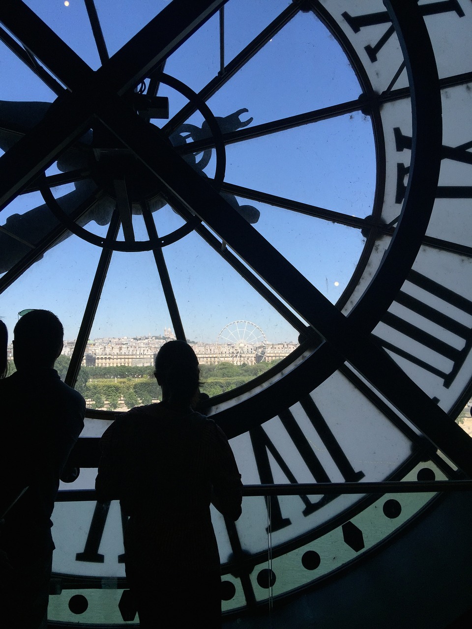 clock paris france free photo
