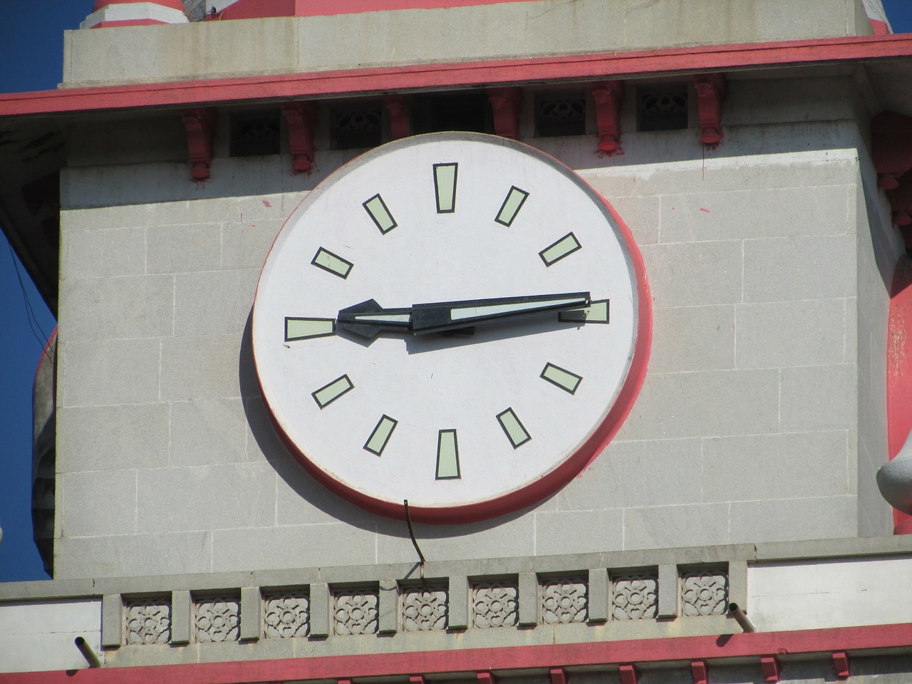 clock tower karnataka university dharwad free photo