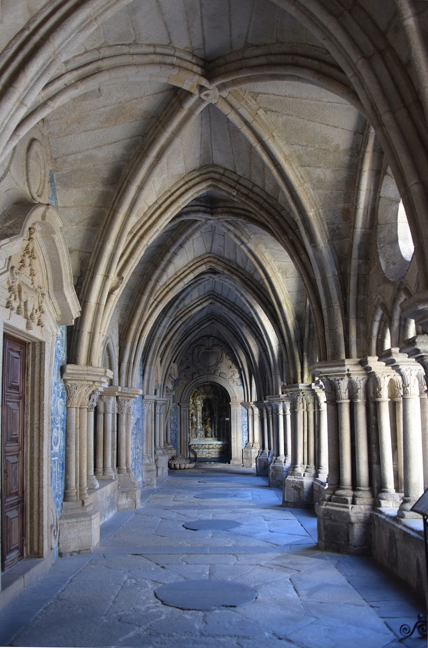 cloister  monastery  architecture free photo