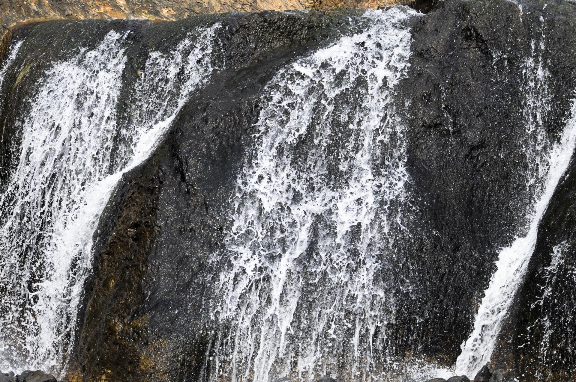 water waterfall rocks free photo