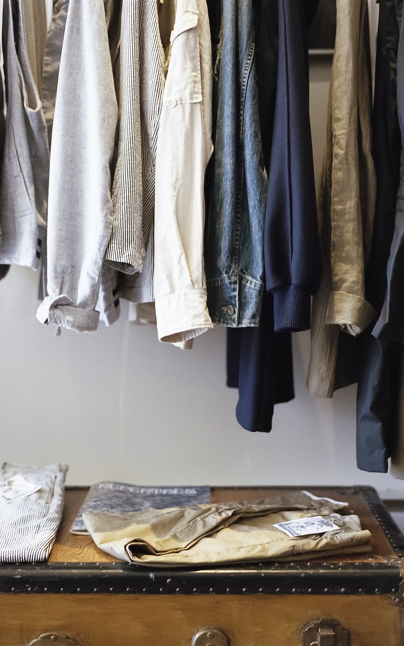 closet clothes wardrobe free photo