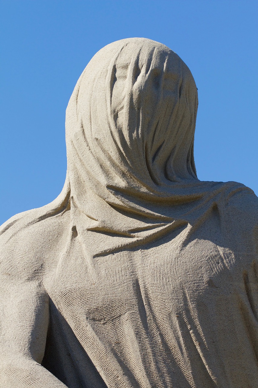 cloth head shroud free photo