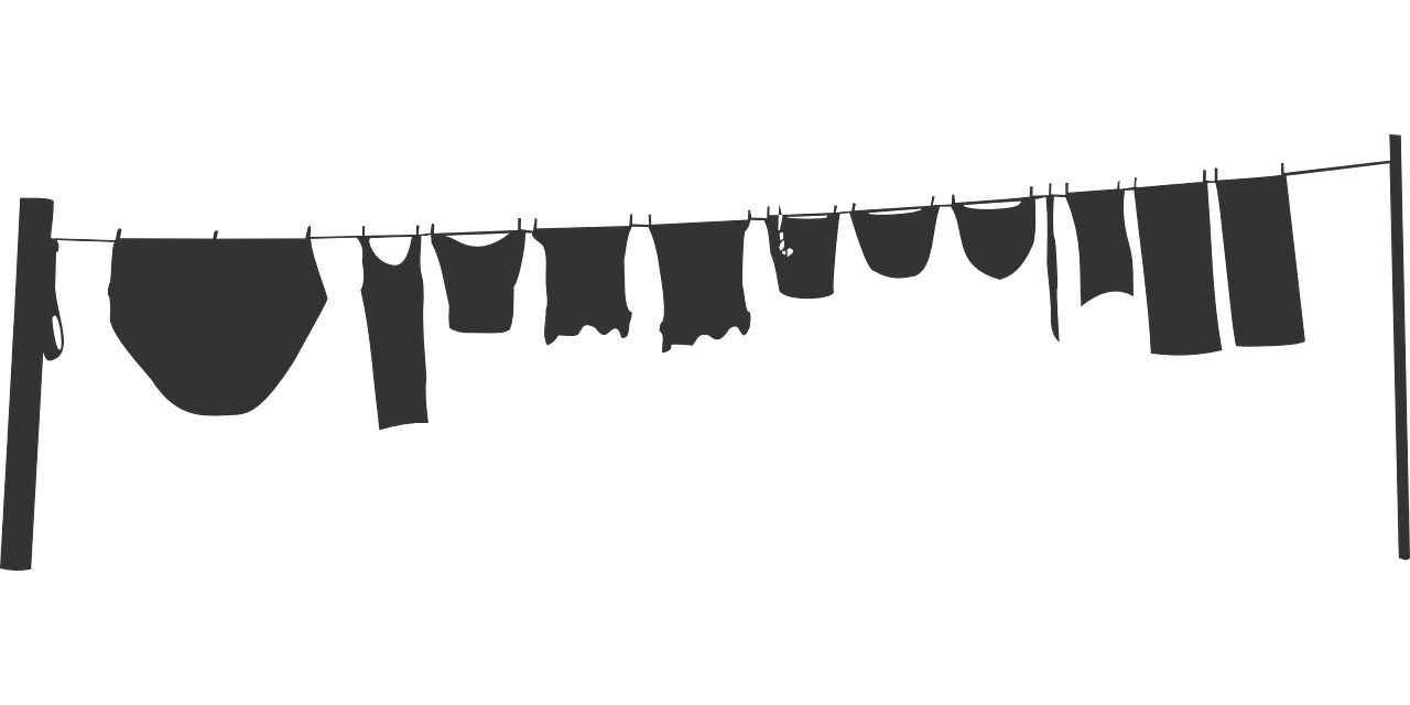 clothesline washing line laundry free photo