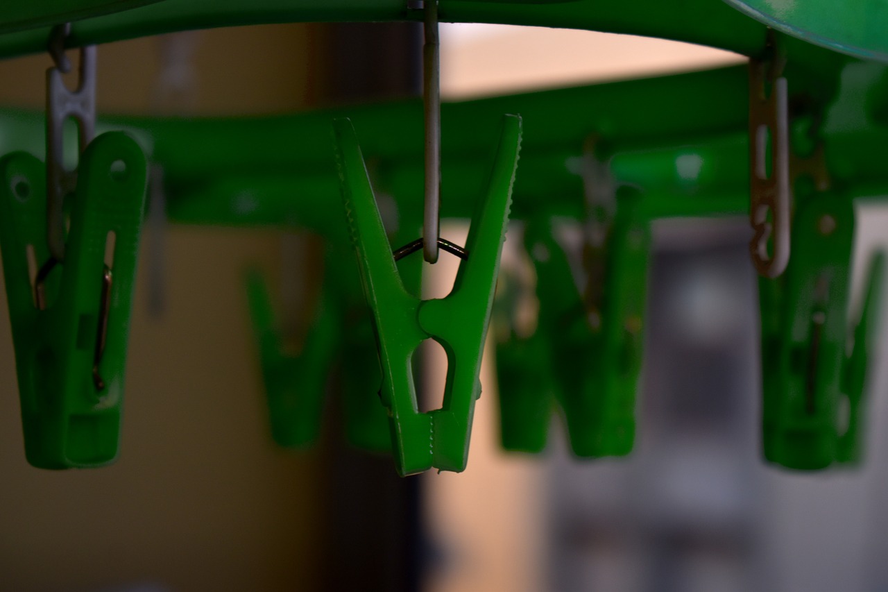 clothespins tweezers green clips free photo