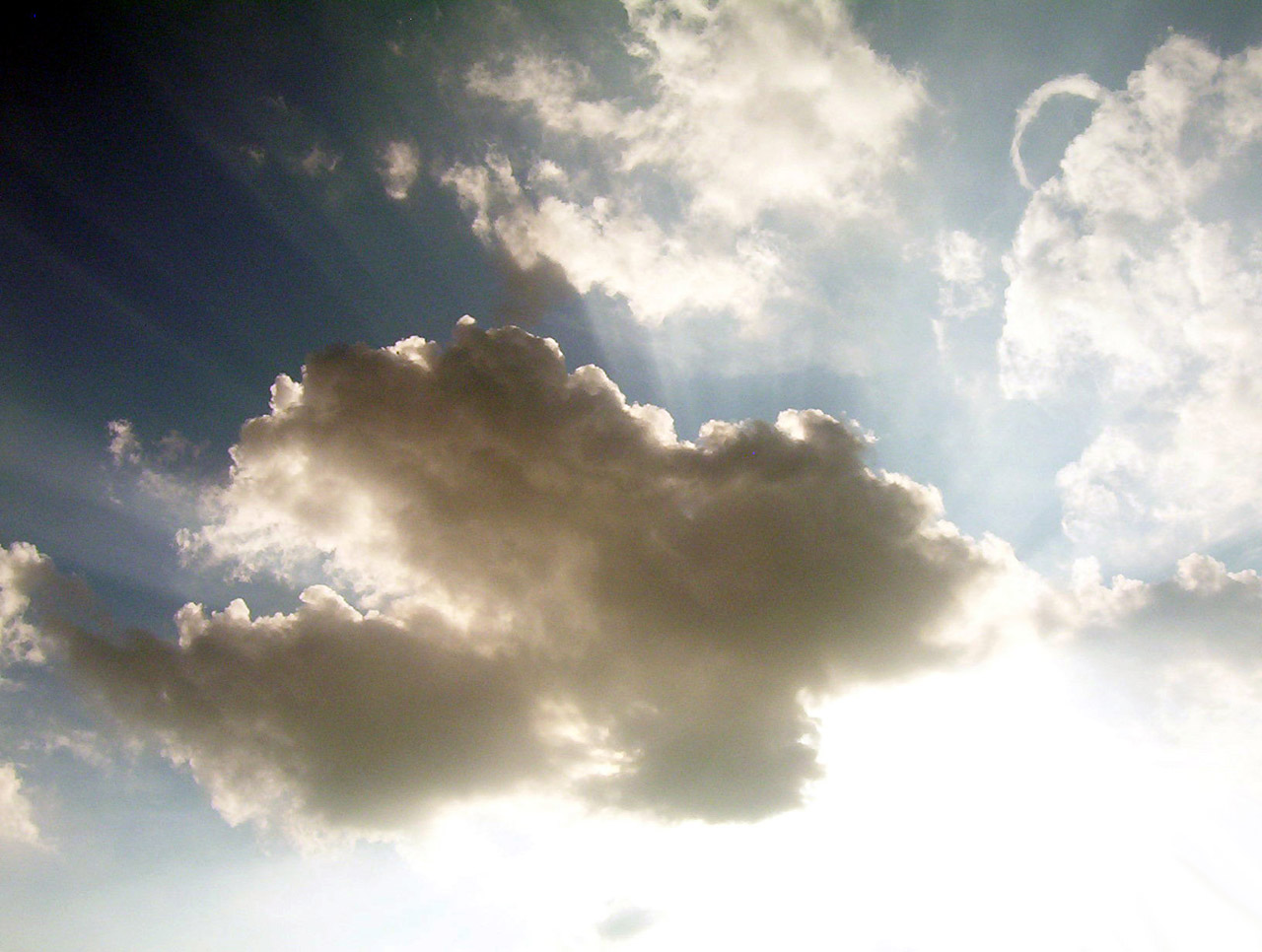 cloud sky sun free photo