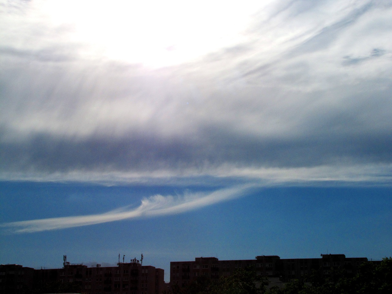 cloud sky blue free photo