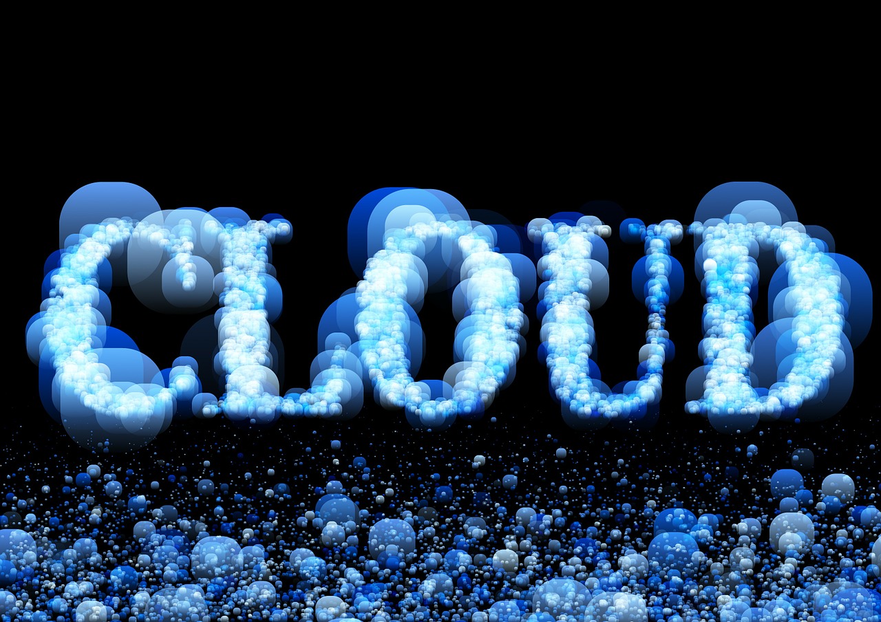 cloud font memory free photo