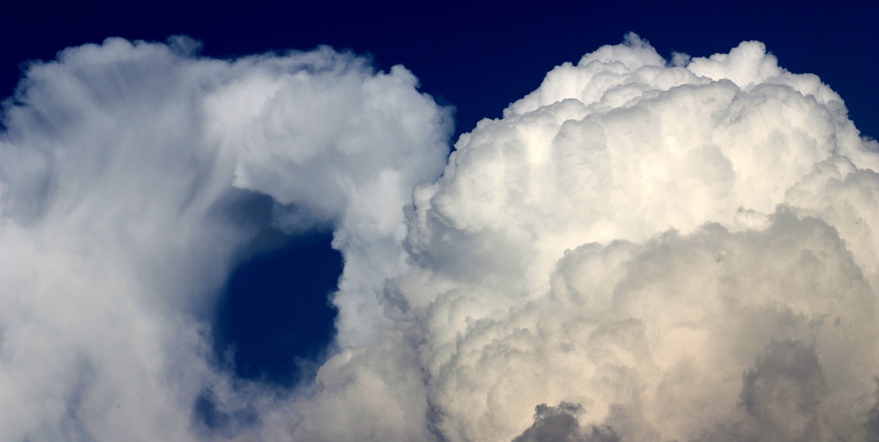 cloud sky fluffy free photo