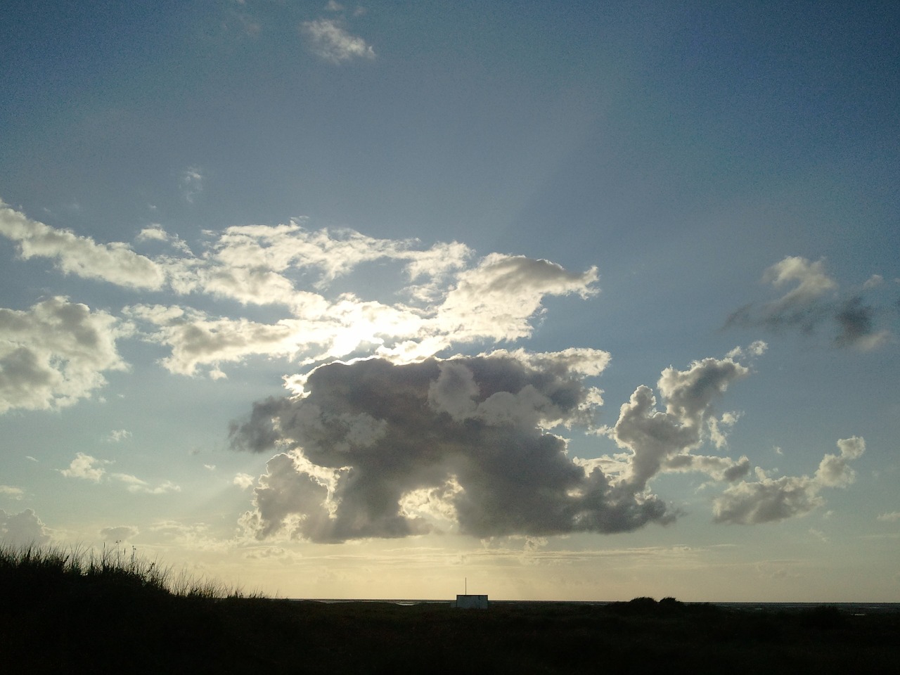 cloud sky sunset free photo