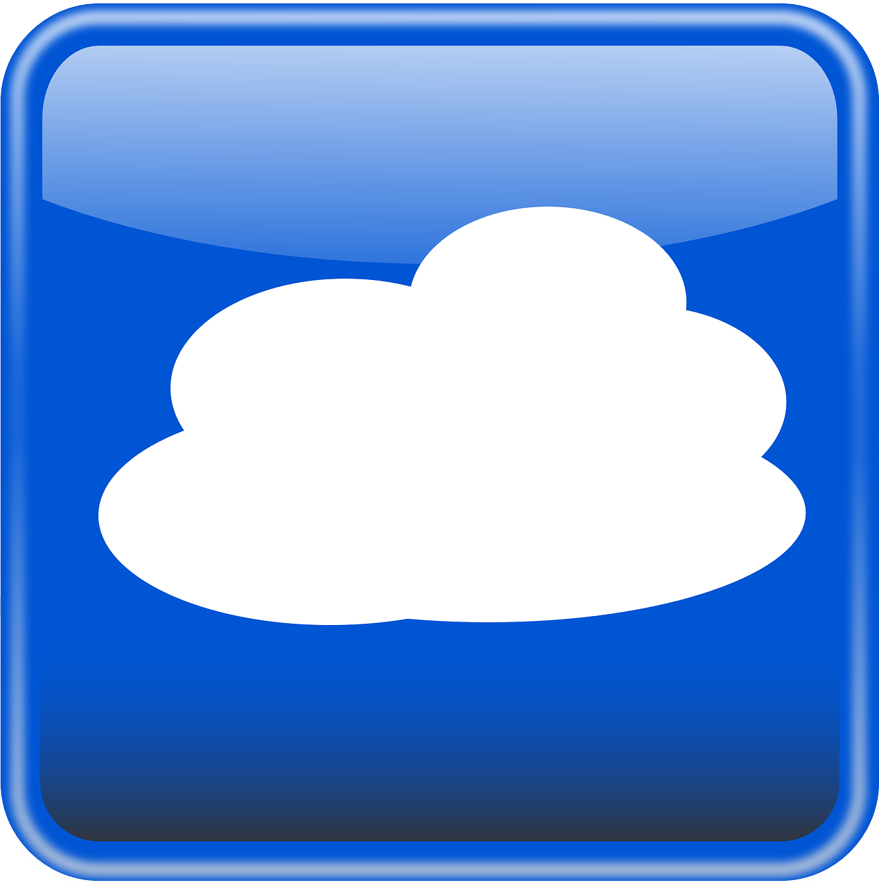 cloud weather button free photo