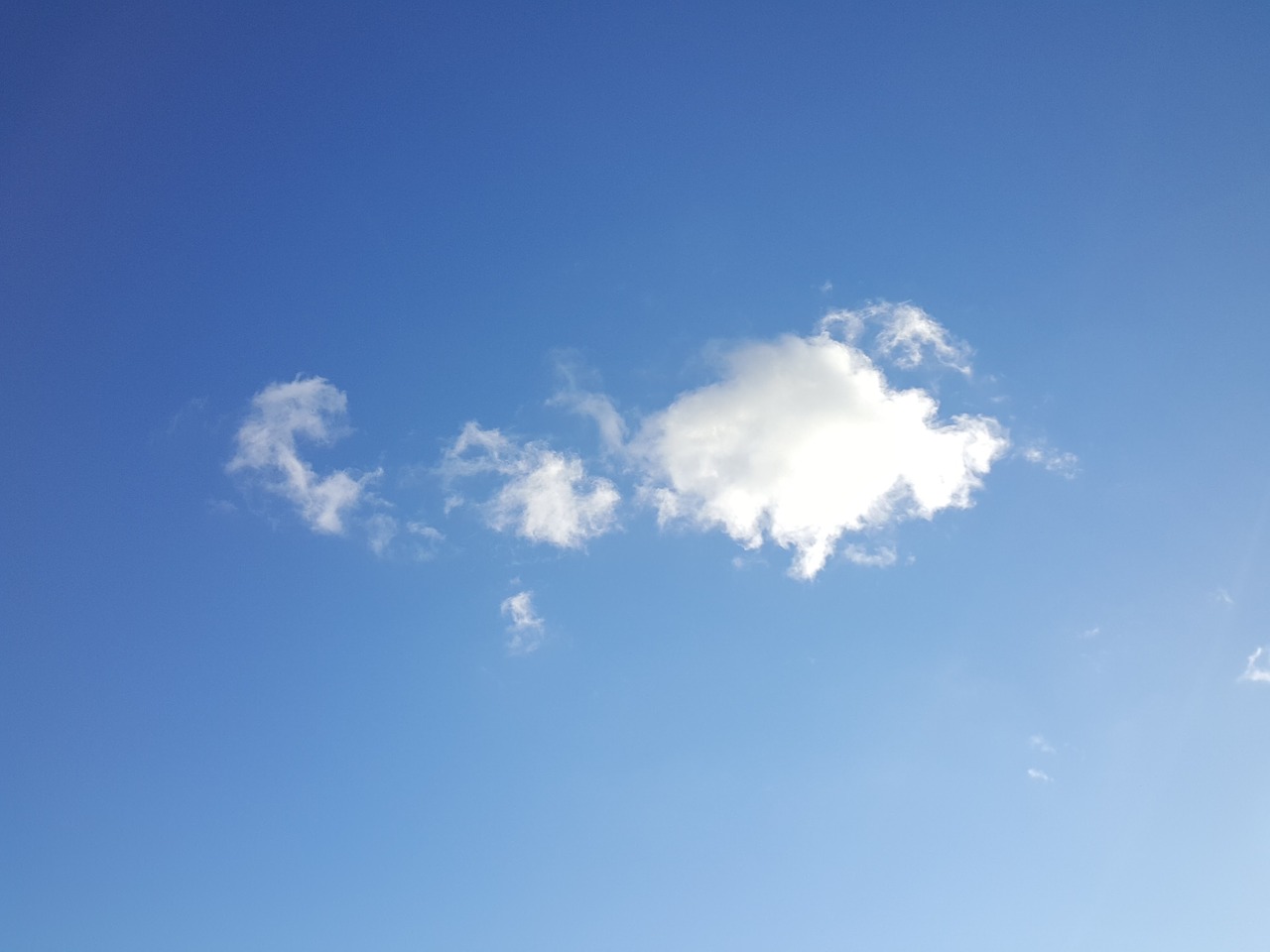 cloud blue sky clouds sky free photo