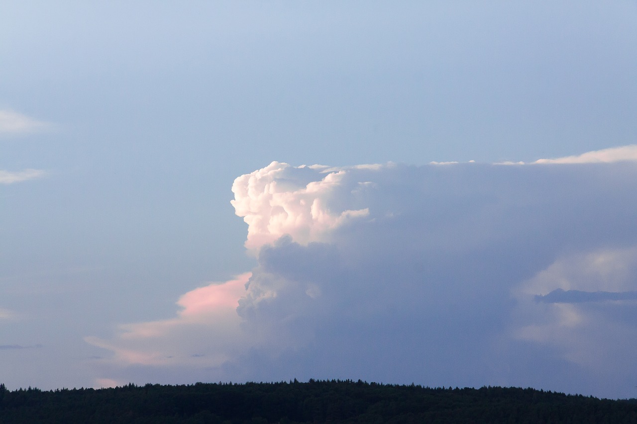 cloud sky blue free photo