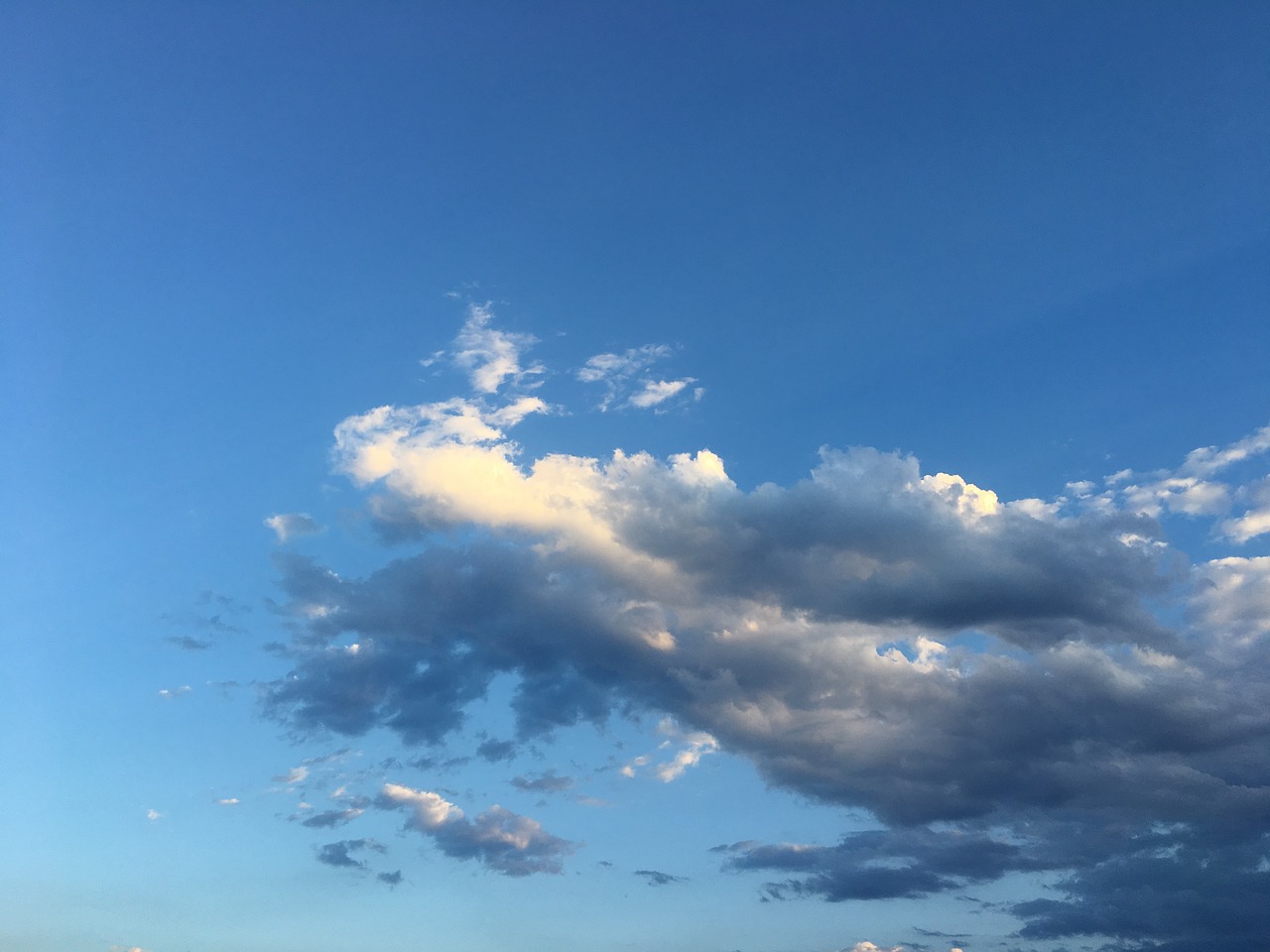 cloud sky blue free photo