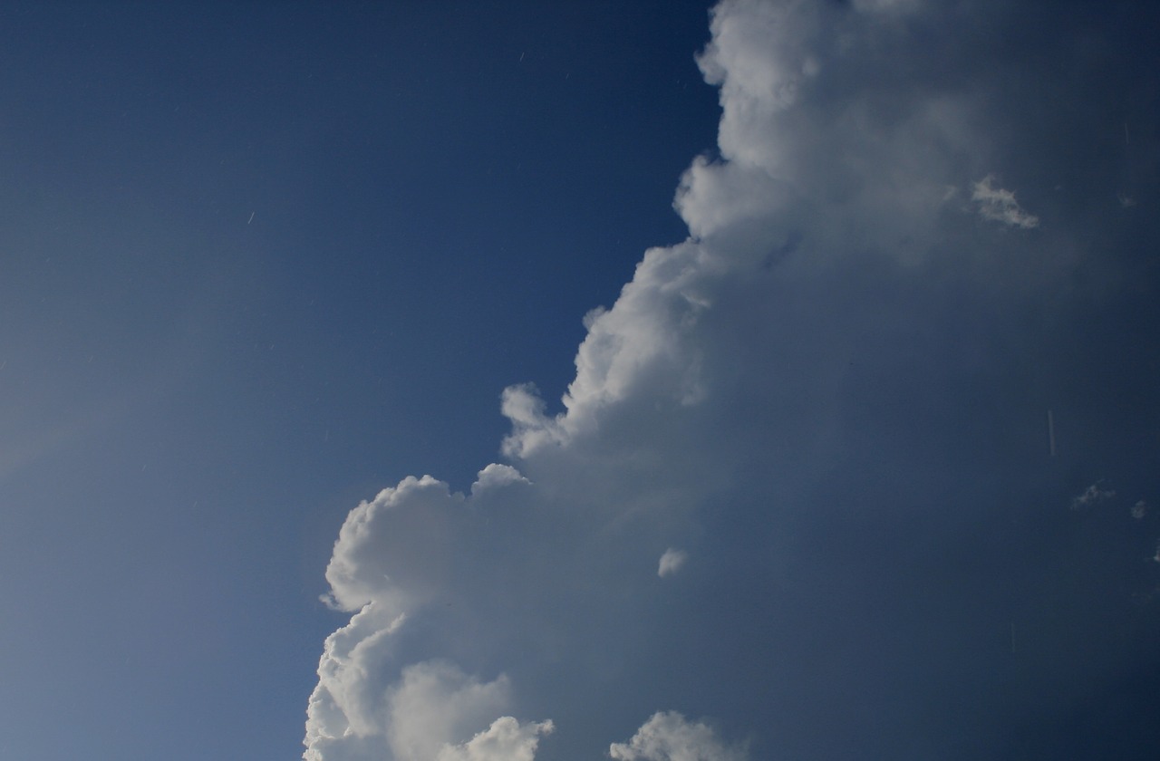 cloud cumulus large free photo