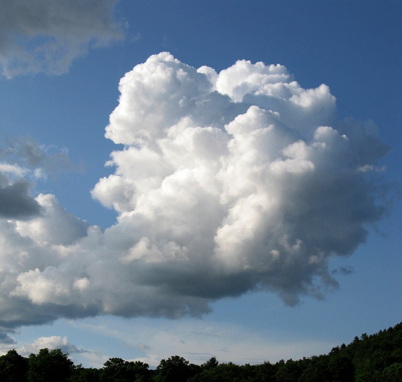 cloud puffy sky free photo