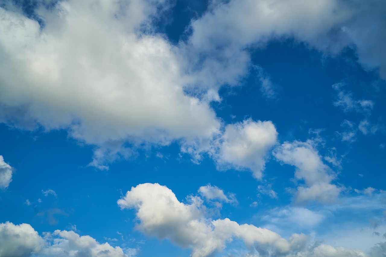 cloud blue sky free photo