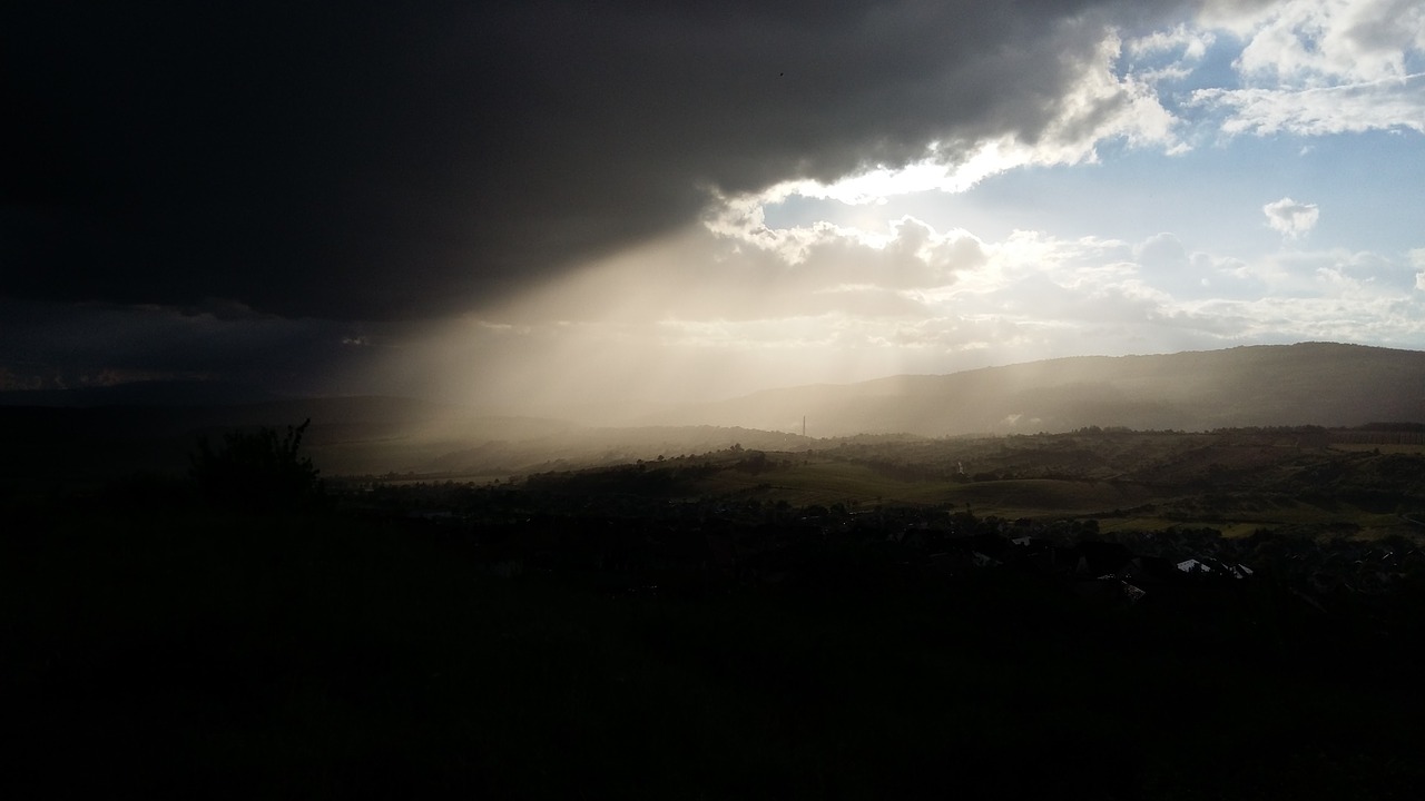 cloud rain sky free photo