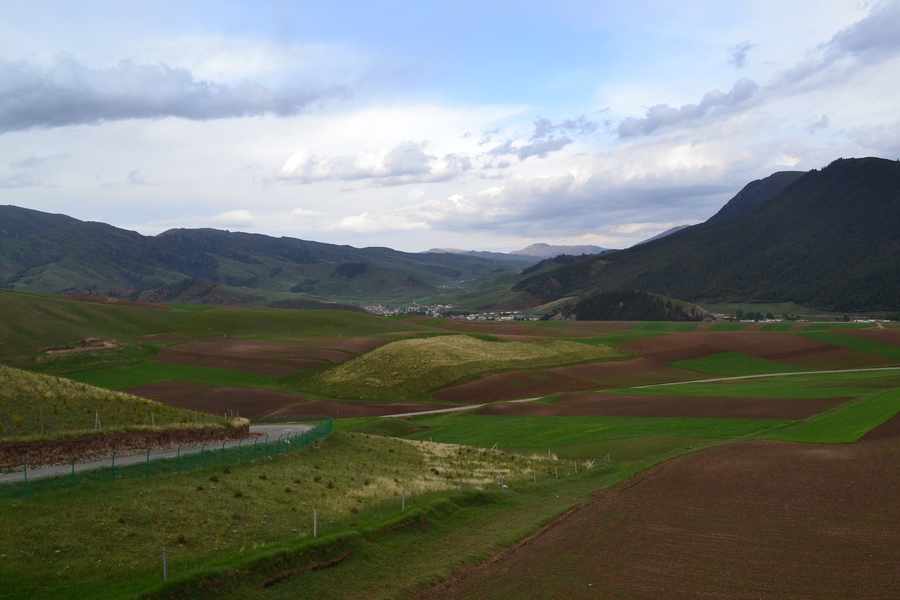 cloud prairie the scenery free photo