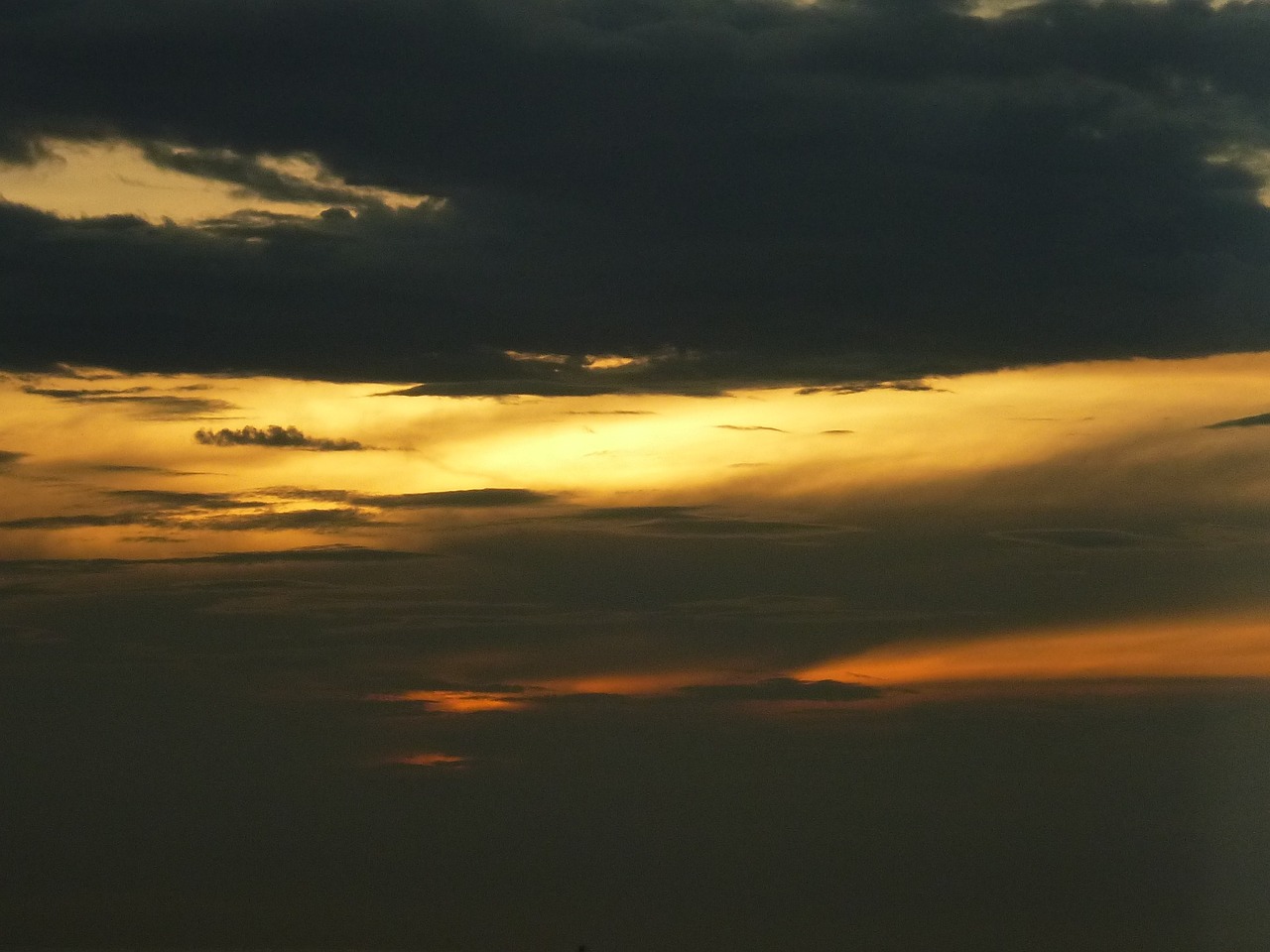 cloud sunset sol free photo