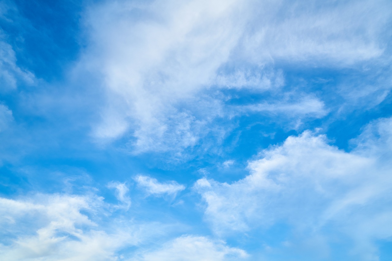 cloud blue background free photo