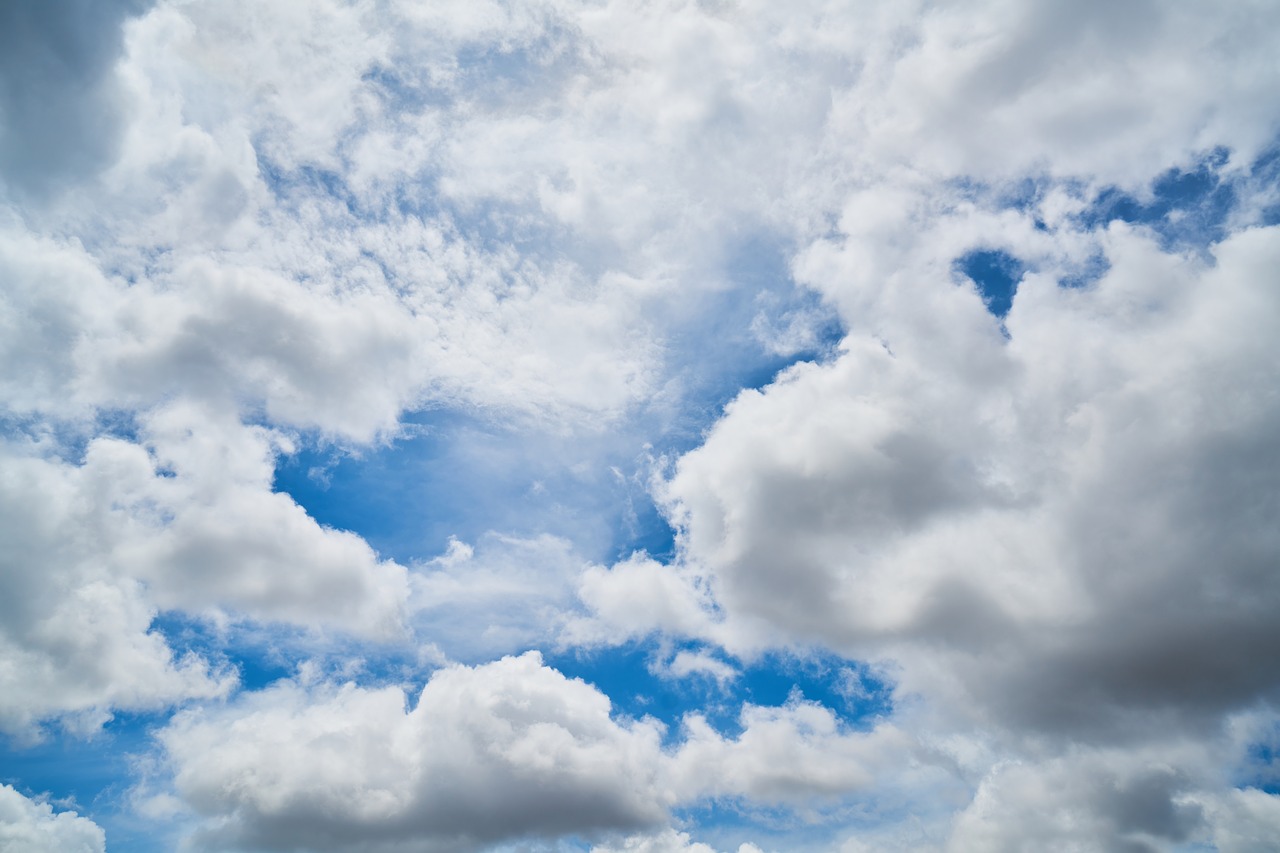 cloud blue background free photo