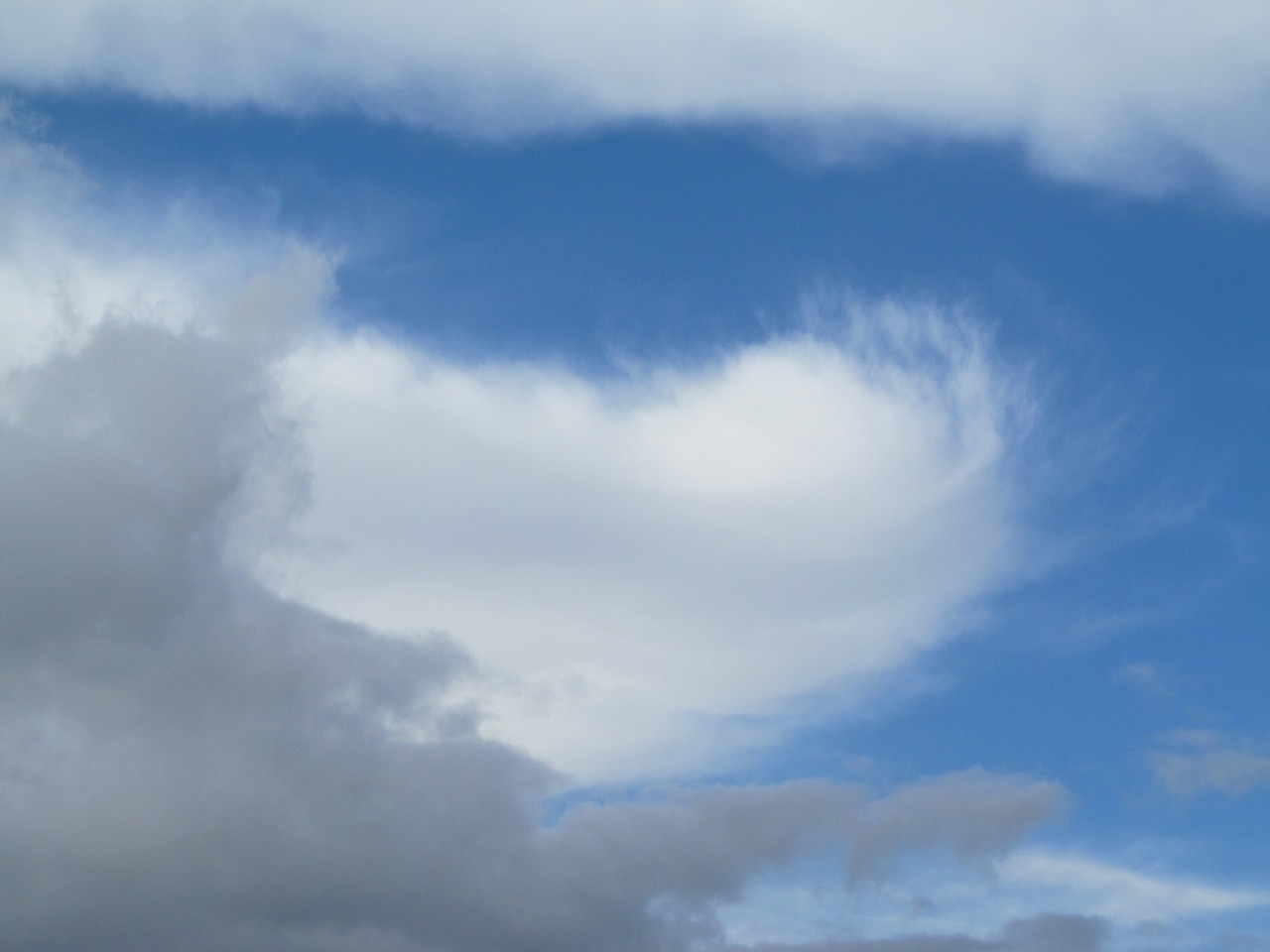 cloud sky blue free photo