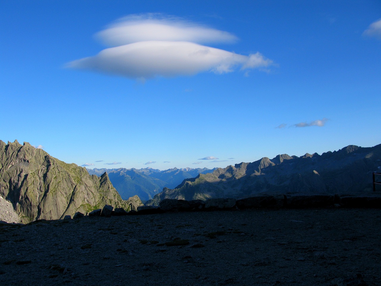 cloud mountains lens free photo