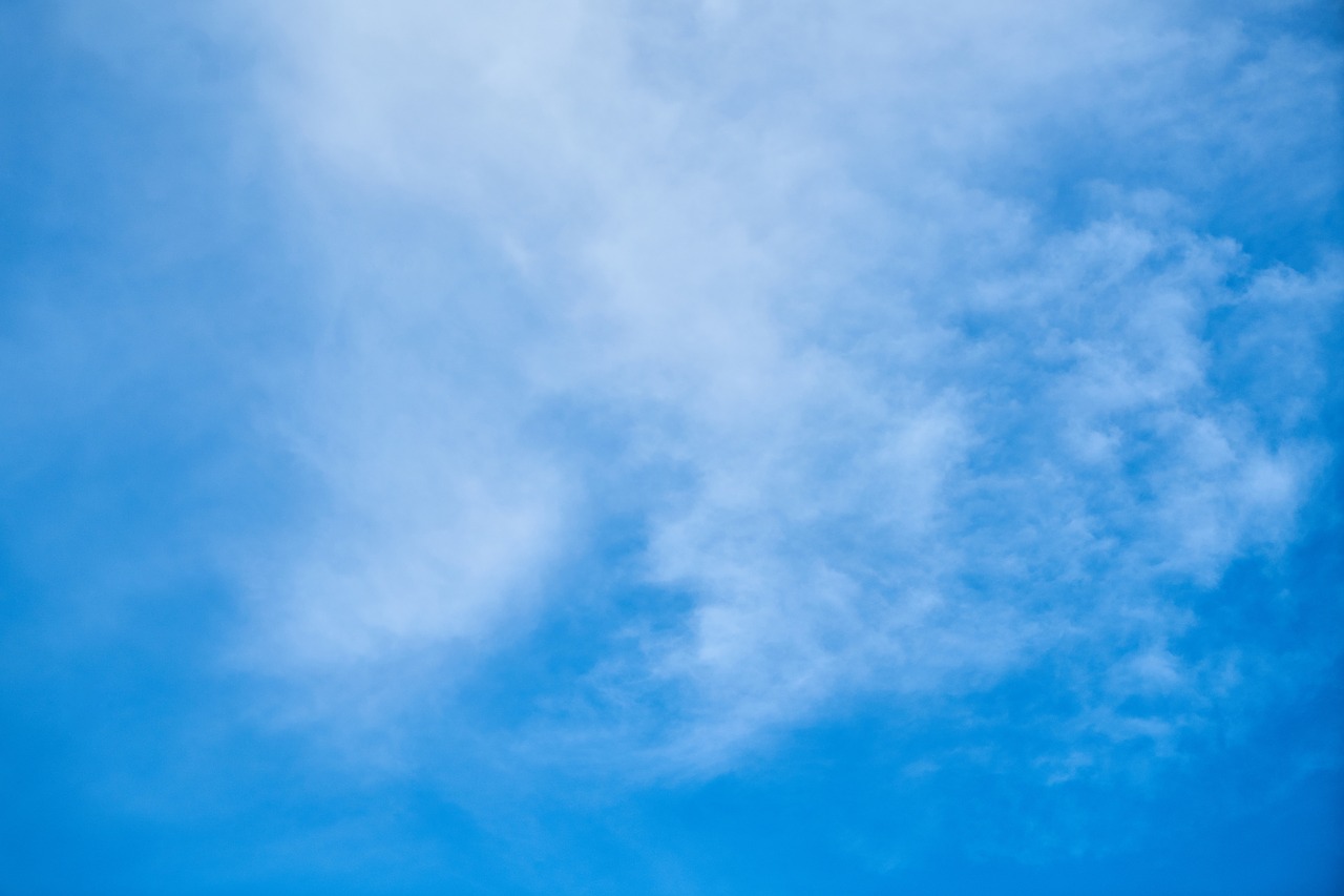 cloud blue white free photo