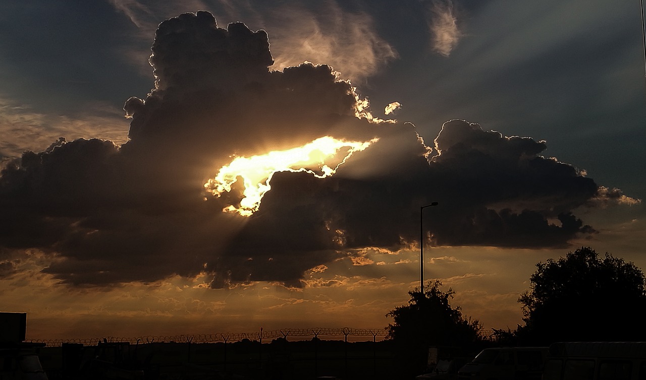 cloud sunrise sky free photo