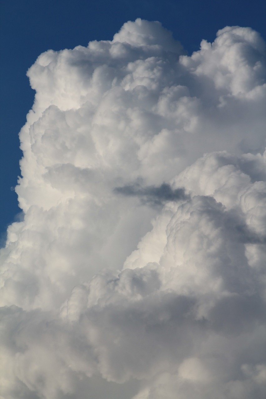 cloud summer blue sky free photo