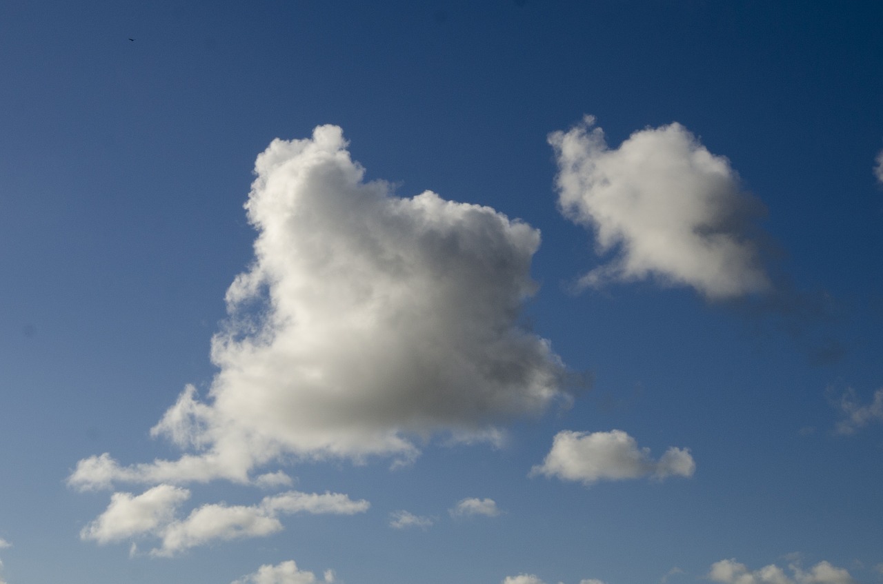 cloud sky blue free photo